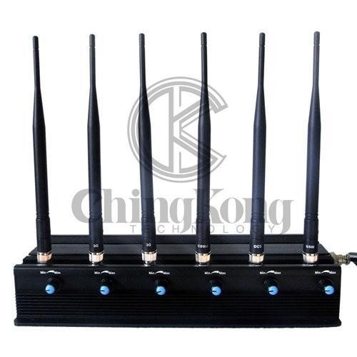 Buy LOJACK Portable Cell Phone Jammer 6 Antennas Multi Bands Adjustable Power at wholesale prices