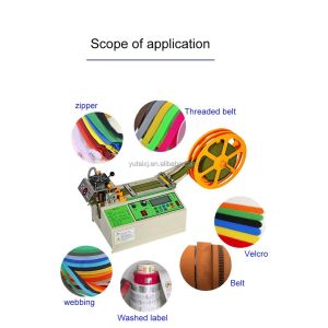 Continuous Operation Leather Strip Cutting Machine Adjustable Long Lasting