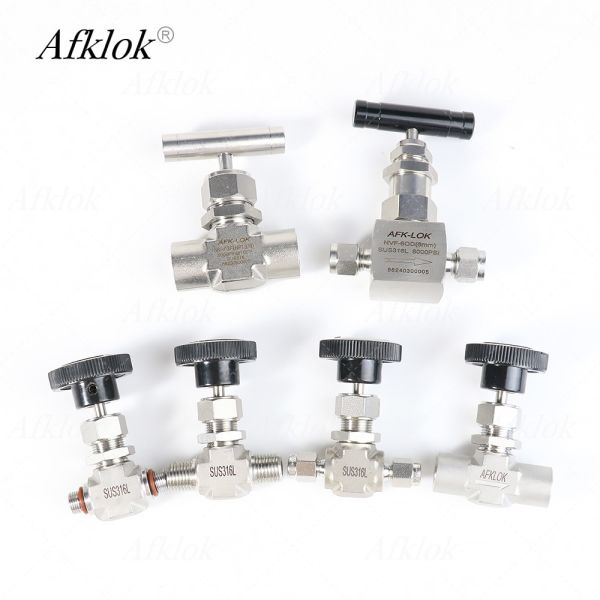Stainless Steel Instrumentation Needle Valve – ISO 9001 Certified, 414 Bar, Low