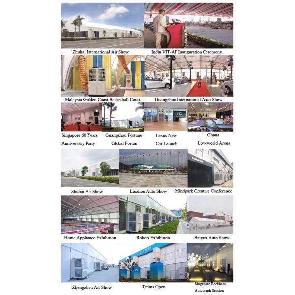 10HP Portable Tent Air Conditioner Cooling And Heating For Larege Marquee