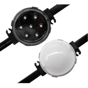 Outdoor LED Point Lights Waterproof Pixel Screen Transparent 6000K