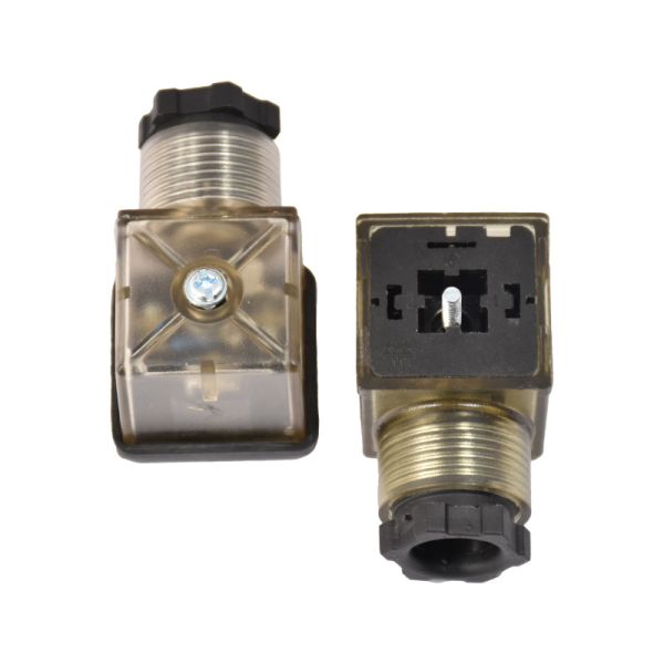 Buy 1/4 Threaded Solenoid Electrical Connector For Industrial at wholesale prices