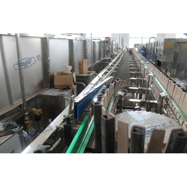 Electric Conveyor Bottle Reverse Sterilizer 20 Second Sterilizing Time