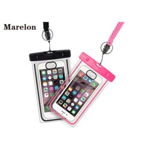 Transparent Swimming Waterproof Cell Phone Cases With Lanyard Strap