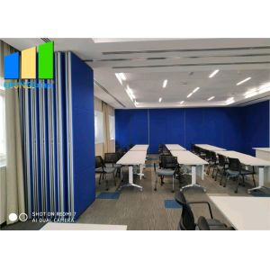 Mobile Space Divider Acoustic Folding Partition Walls For Office