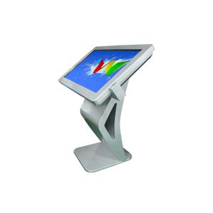 Sliver HD 55 Inch LCD Advertising Kiosk Video Signage Displays Wifi 4G Rj45