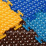 Futsal Use Interlocking Basketball Flooring shockproof Polypropylene Material