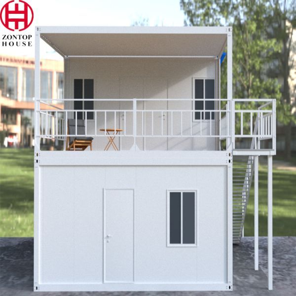 Zontop China Modern Prefabricated Room Fabricated Living Homes 2 Bedroom Cheap Portable Container House