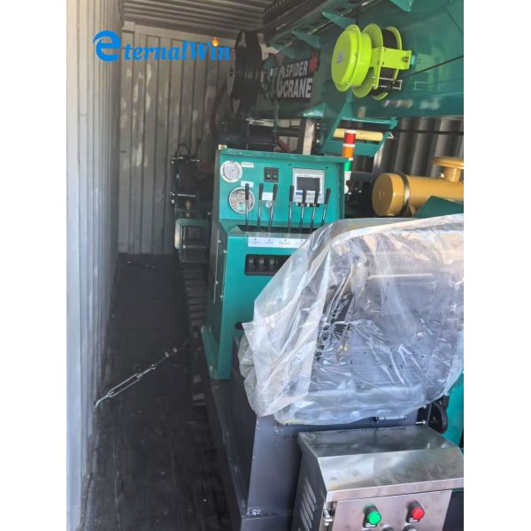 Blue Spider Crawler Crane Electric and Diesel Power Options for Construction