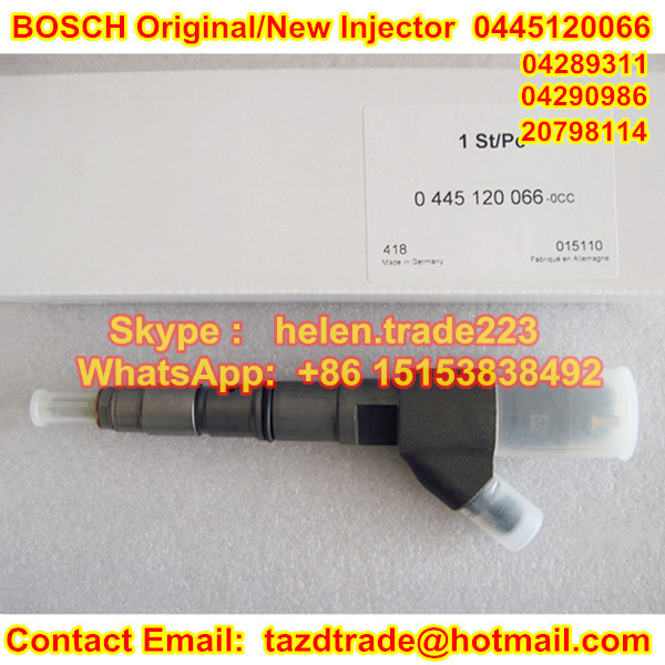 Buy BOSCH Original and New CR Injector 0445120066 / 0 445 120 066 at wholesale prices