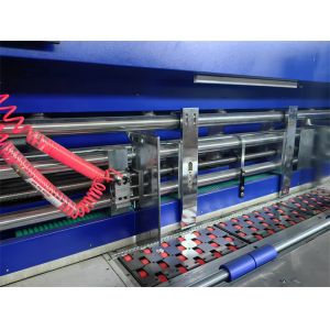 Automatic 4 Color Pizza Box Making Machine Flexo Printing Die Cutter for