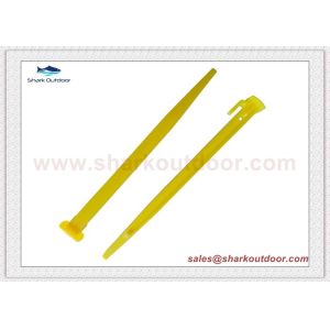 China Replaceable Plastic awning peg for outdoor camping tent on sale