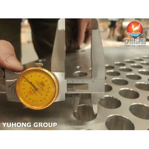 ASME SA240 SS304 Stainless Steel Tubesheet For Heat Exchanger