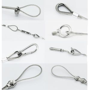 Oval Shape Wire Rope Clip Cable Clamp Aluminium Copper Steel