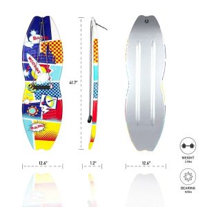 Colorful Single Snow Sled for Children XPE Material and Rope Included