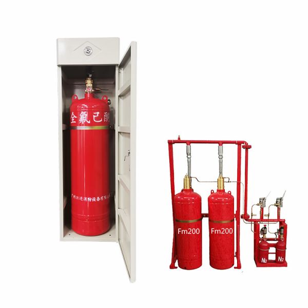 NOVEC1230 Fire Suppression System Red Color For Customer Requirements