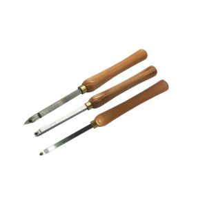 100% Tungsten Carbide Woodturning Tool Kit With Carbide Inserts