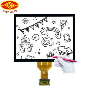 15 Inch Capacitive Industrial Touch Panels IP65 Waterproof Transparent Glass