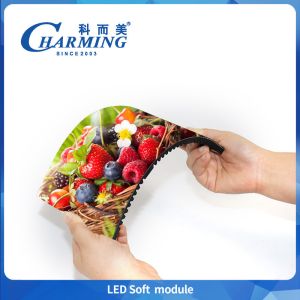 Creative Front Maintenance Flexible HD Soft Led Module P1.86 P2 P2.5 P3 Curved