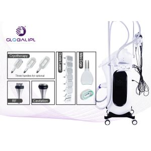 Body Sculpting Cryolipolysis Machine Wind / Water And Semiconductor Cooling