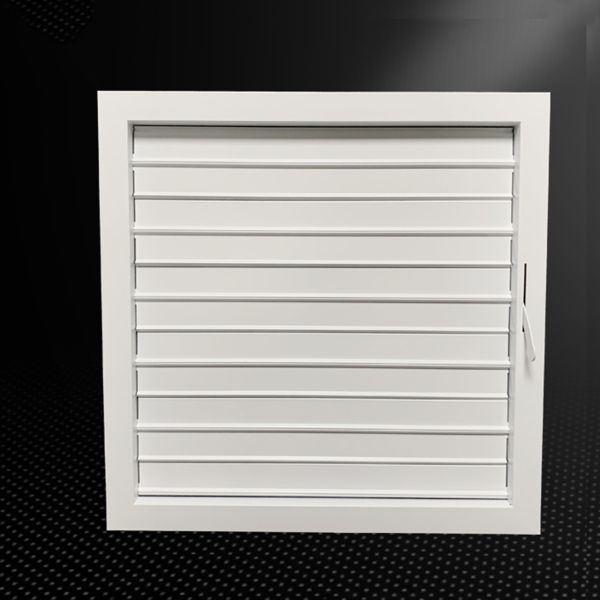 Customizable White Glass Louver Window With Acceptable OEM Shutter