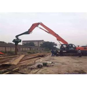 Excavator Q345 2600rpm vibrating sheet pile hammer For Steel Plate Pile Driver