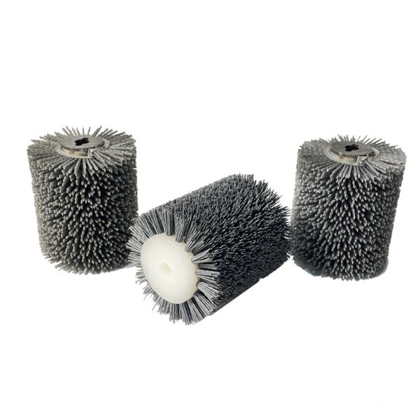 Buy Industrial Abrasive Nylon Wheel Brush Wire Roller For Deburring at wholesale prices