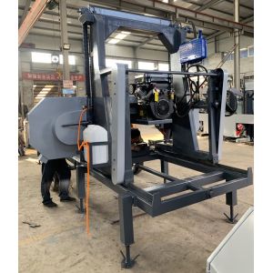 MJ1000D MJ1300D Portable Lumber Mill Wood Sawmill Machine, Gasoline Sawmill