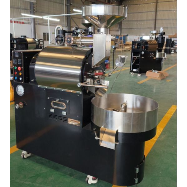 Buy 12kg Coffee Roaster Machine Automatic Coffee Roaster Afterburner Roasting Machine at wholesale prices