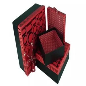 custom necklace gift box pendant packaging box earring paper box