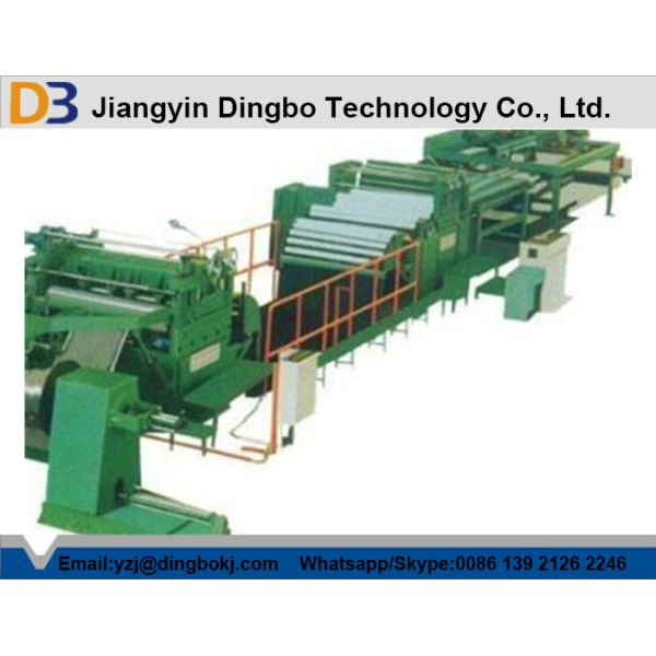 Buy PLC Control Leveling Steel Coil Cut To Length Machine Line With Hydraulic Decoiler at wholesale prices