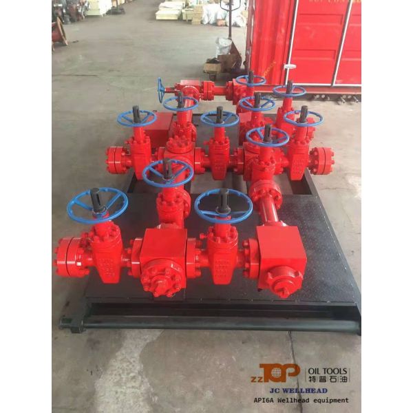 Oil Well API 16C EE PLS 3 Choke Wellhead Manifold