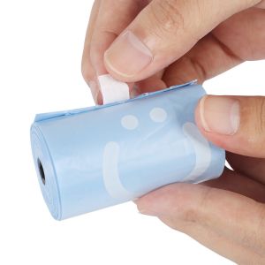 Gravure Printing 9x13" HDPE Biodegradable Pet Waste Bags