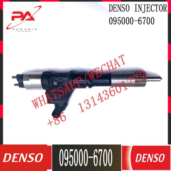 Diesel Common Rail Fuel Injector 095000-6700 095000-6701 9709500-670 0950006700 0950006701 for HOWO VG1540080017A