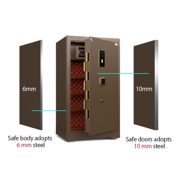 H1080mm Commercial Safe Box with 4 Open Ways for Money Jewelry Cash Document Valuables
