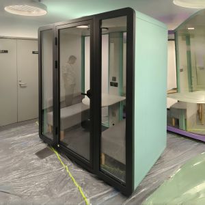 Portable Cabin with 35dB Sound Insulation and Soundproof Acoustic Booth for 5 Year Warranty