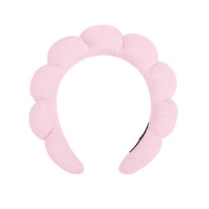 SPA Twist Headband Towel Velvet Sponge Face washing Hair Band