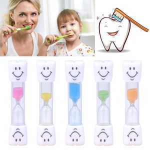 Plastic Three Minute Sand Timer Hourglass Toothbrush Timer Traditional Design