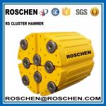 Jumbo Hammer Utility Power Pole Cluster Drill For Creates Electric Pole Sockets