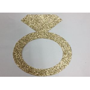 300gsm Glitter Glitter Paper Letters 5 Tall Gold Glitter Paper Ring