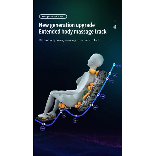 Real Relax Comfortable Massage Chair Shiatsu Tapping CB ISO9001 Hypnotherapy OEM