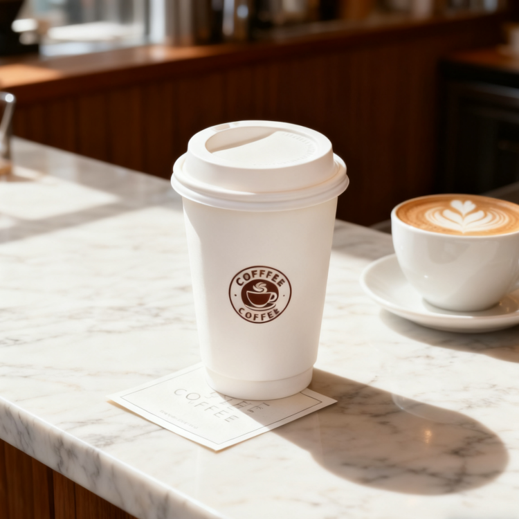 Disposable paper cup wholesale customized eco-friendly biodegradable food grade