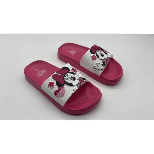 OEM Logo Childrens Pool Slipper Disney Minnie Summer Sandals Fun Character Designs