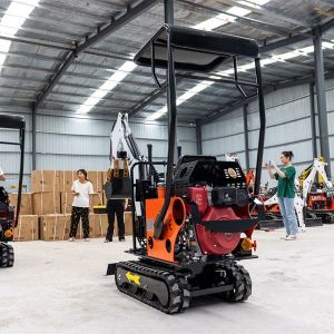 Ramming Small Household Excavator 1.5T Mini Excavator Machine