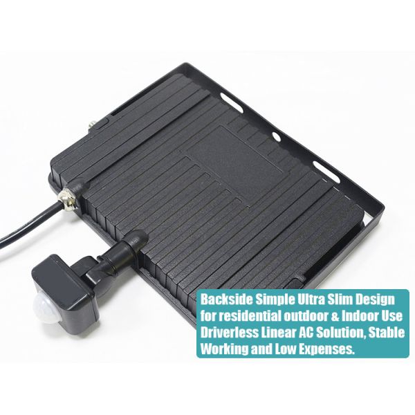 High Lumen Outdoor PIR LED Flood Light 30W Remote Control