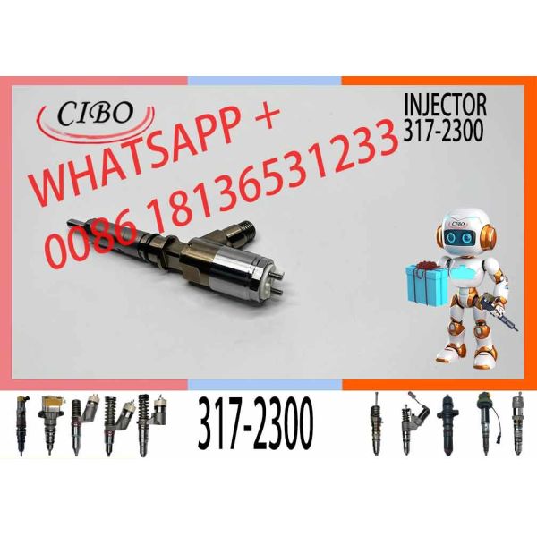 Common Rail Injector For 320D excavator C6 C6.4 diesel 326-4700 3264700 fuel injector 317-2300