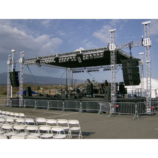 Outdoor Easy Assembly Aluminium Lighting Truss Portable Event Square Led lightweight lighting truss