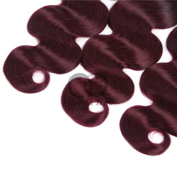 #T1B/99J Body Wave Remy Human Hair Bundles Sew In Weave Bundles Brazilian Bundle Deals