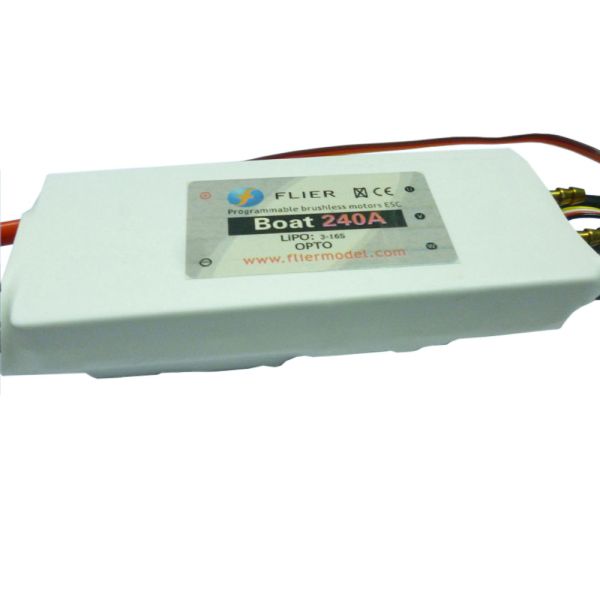 Buy 240A RC Boat Speed Controller , Water Cooling Waterproof Brushless Marine Esc at wholesale prices