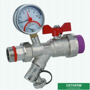 Sanitary Water Control Single Male Union Ball Valve